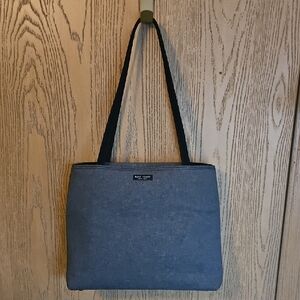 Kate Spade Gray Fabric Bag
